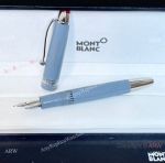 New 2024 Mont Blanc 100th Anniversary Meisterstuck Glacier Legrand Fountain Silver Clip